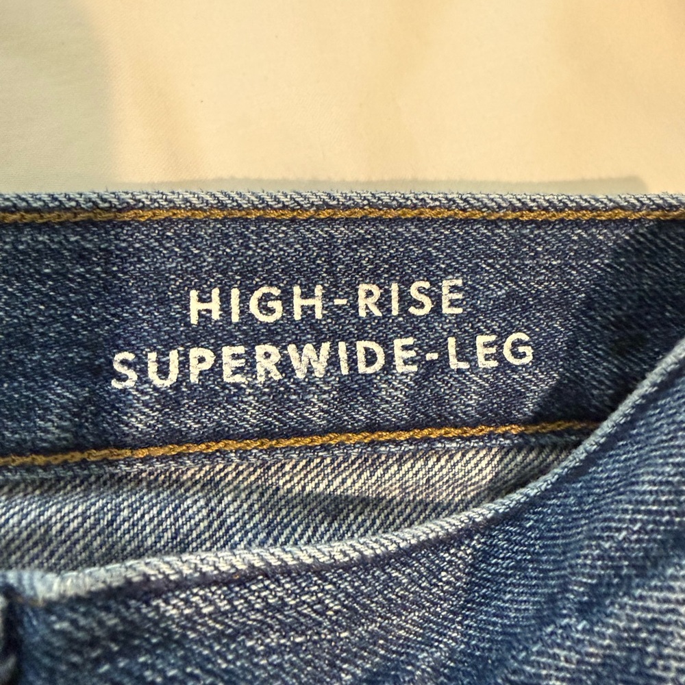 J. Crew High Rise Super Wide Leg Jeans - Picture 7 of 7